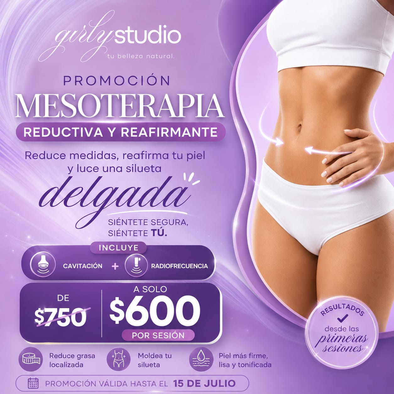 MESOTERAPIA reductiva y reafirmante